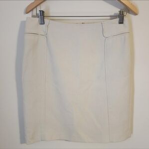 Banana Republic Cream Skirt Size 8